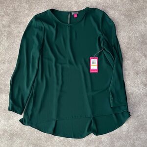 Vince Camuto Dark Green Blouse